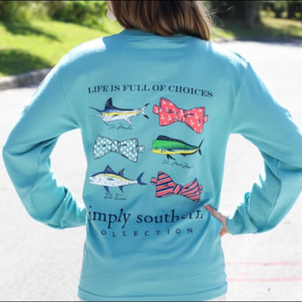 Simply southern preppy T-shirt